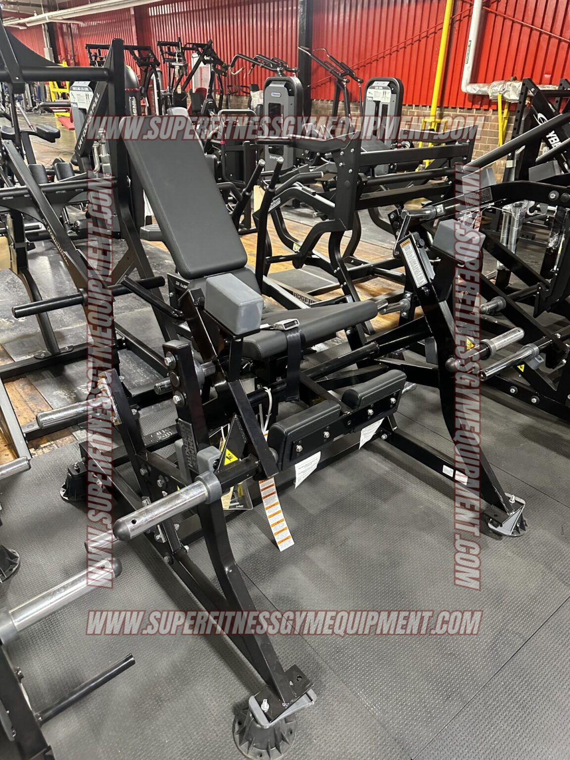 Complete Brand New All Black Hammer Strength Gym Package - Superfitness ...