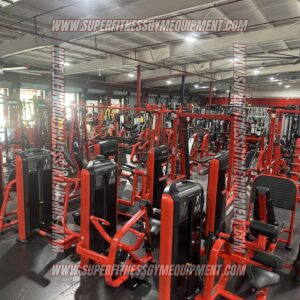 Complete Red Precor and Nautilus Gym Package