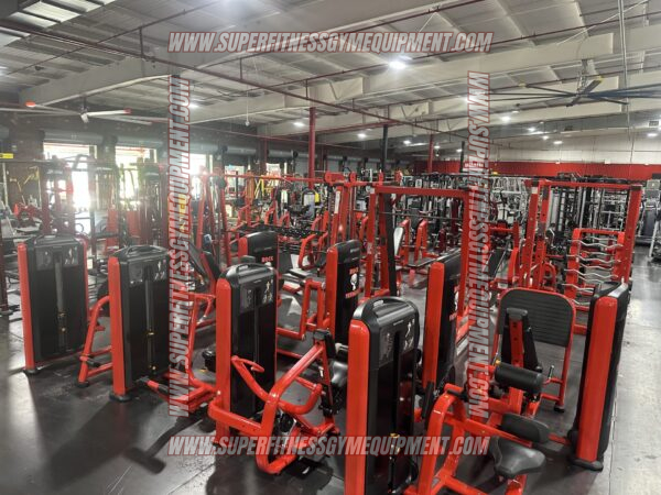 Complete Red Precor and Nautilus Gym Package