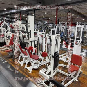 12 Piece Cybex Circuit With Life Fitness 5 Station Jungle Gym