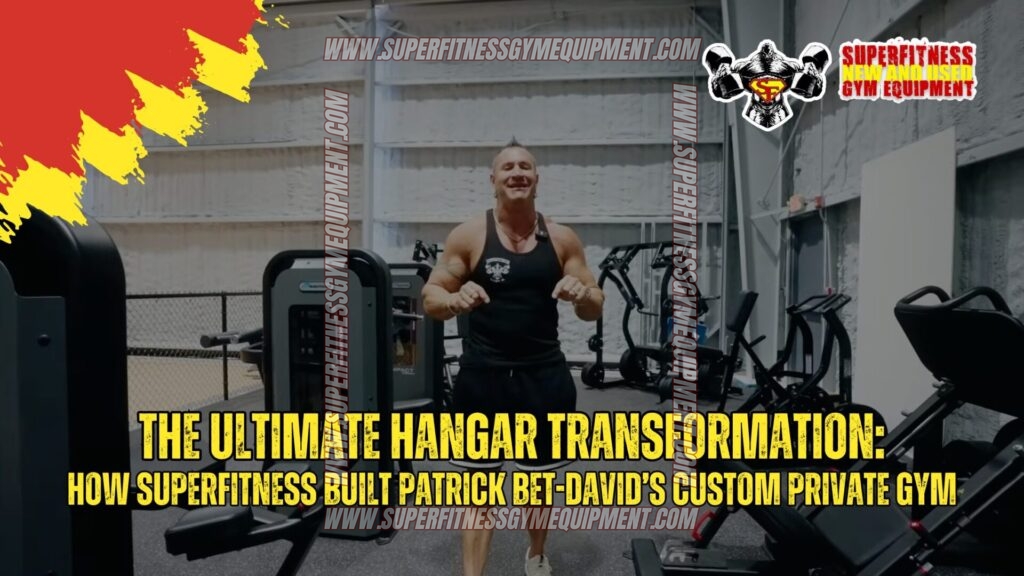How SuperFitness Built Patrick Bet-David’s Custom Private Gym